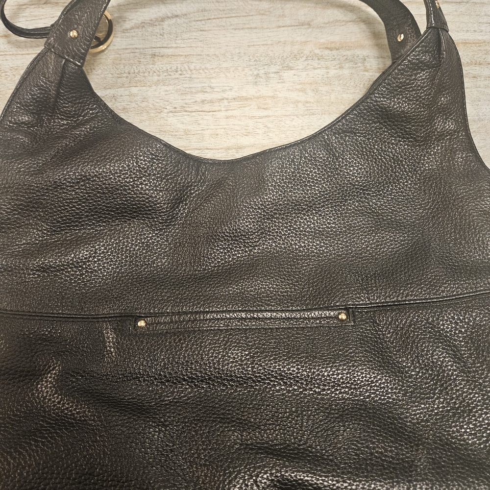 Michael Kors Lg Austin pebbled black Leather Shoulder Bag - Picture 6 of 9